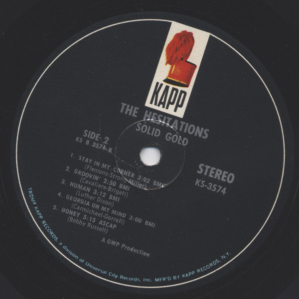 The Hesitations - Solid Gold - LP 4
