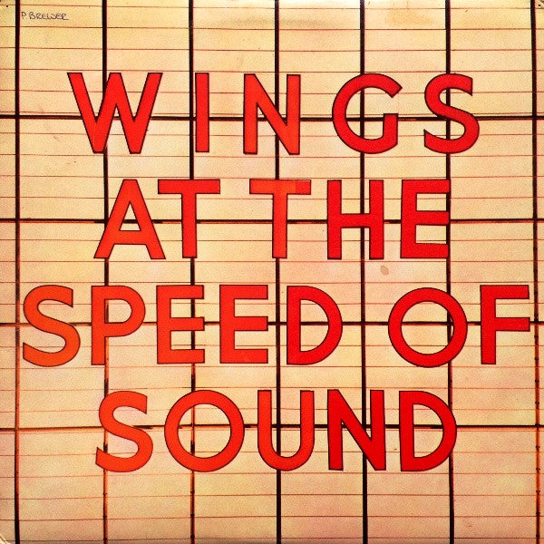 Wings - At The Speed Of Sound - LP