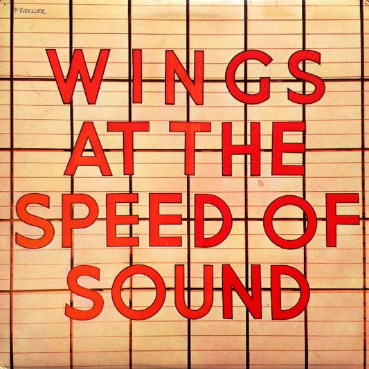 Wings - At The Speed Of Sound - LP