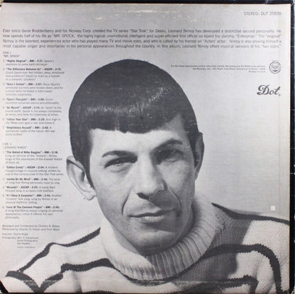 Leonard Nimoy - The Two Sides Of Leonard Nimoy - LP 2