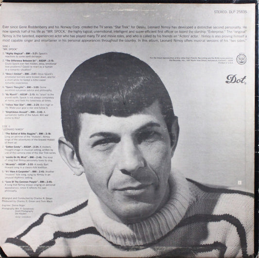 Leonard Nimoy - The Two Sides Of Leonard Nimoy - LP 2