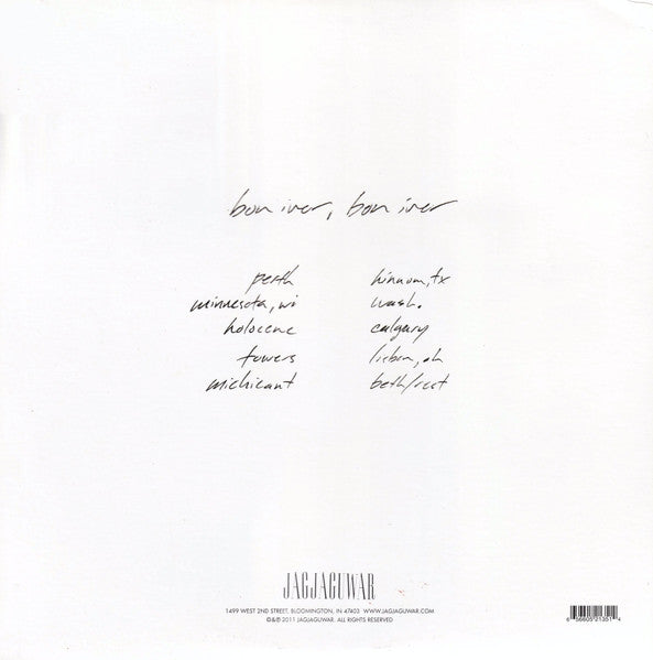 Bon Iver - Bon Iver, Bon Iver - LP 4