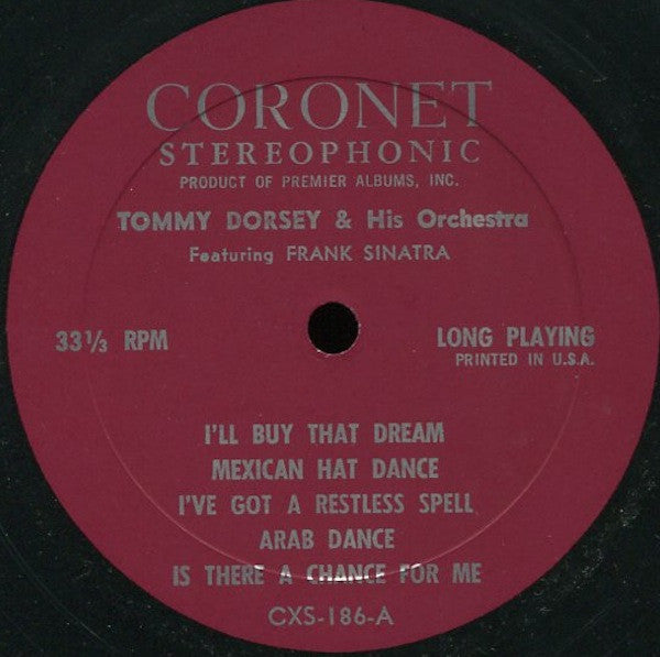 Tommy Dorsey And His Orchestra, Frank Sinatra - Tommy Dorsey And His Orchestra Featuring Frank Sinatra - LP 3