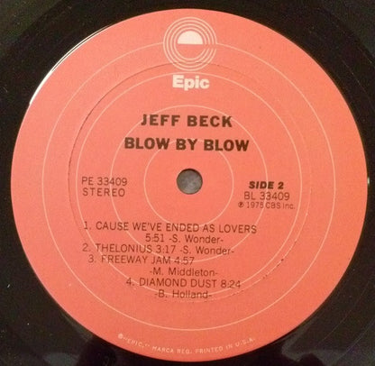 Jeff Beck - Blow By Blow - LP 4