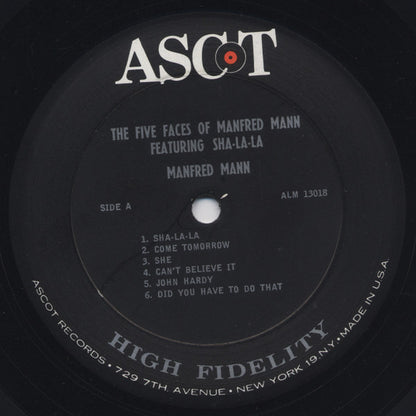 Manfred Mann - The Five Faces Of Manfred Mann - LP 3