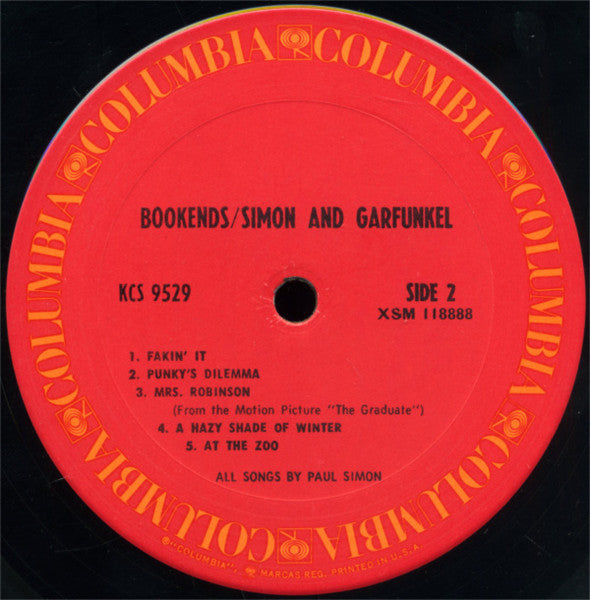 Simon & Garfunkel - Bookends - LP 4