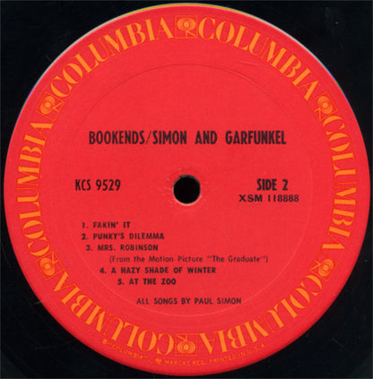 Simon & Garfunkel - Bookends - LP 4