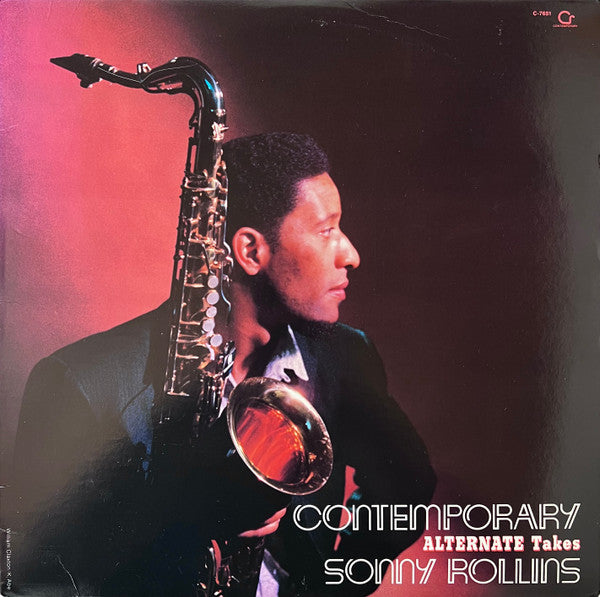 Sonny Rollins - Contemporary Alternate Takes - VINTAGE vinyl record for sale