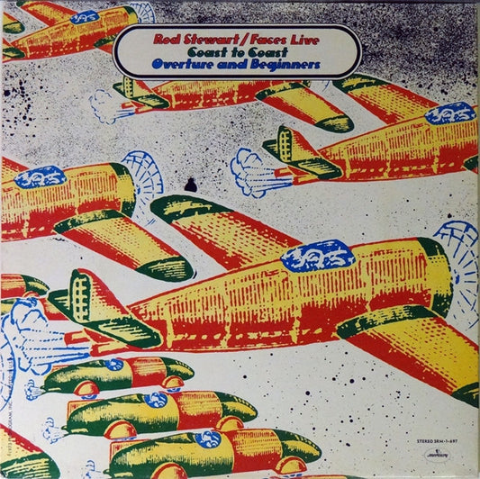 Rod Stewart / Faces - Coast To Coast Overture And Beginners - LP