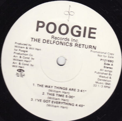 The Delfonics - Delfonics Return - LP 3
