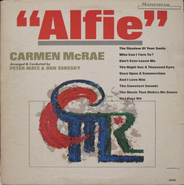 Carmen McRae - Alfie - LP