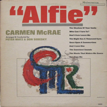 Carmen McRae - Alfie - LP