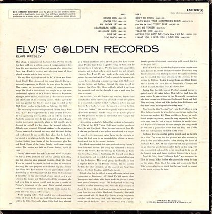 Elvis Presley - Elvis' Golden Records - LP 2