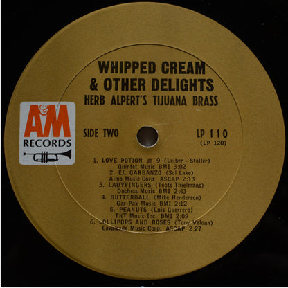 Herb Alpert's Tijuana Brass - Whipped Cream & Other Delights - LP 4