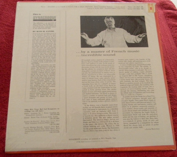 Ravel, Boston Symphony Orchestra / Charles Munch - Bolero • La Valse • Pavan For A Dead Princess - LP 2