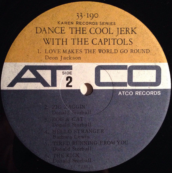 The Capitols - Dance The Cool Jerk With The Capitols - LP 4