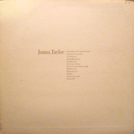 James Taylor - Greatest Hits - LP