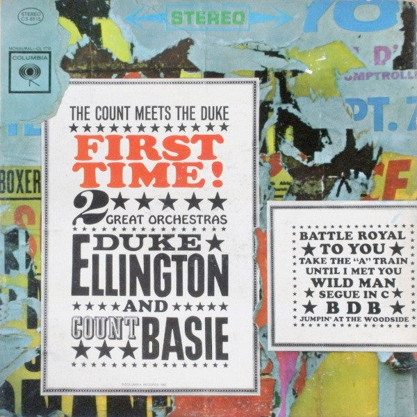 Duke Ellington - First Time! The Count Meets The Duke - VINTAGE vinyl record for sale