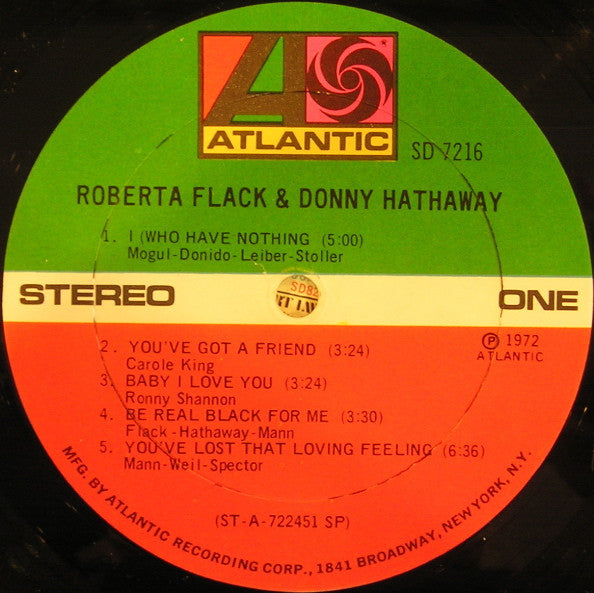 Roberta Flack & Donny Hathaway - Roberta Flack & Donny Hathaway - LP 4