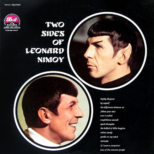 Leonard Nimoy - The Two Sides Of Leonard Nimoy - LP