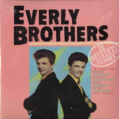 The Everly Brothers - 24 Original Classics - VINTAGE vinyl record for sale