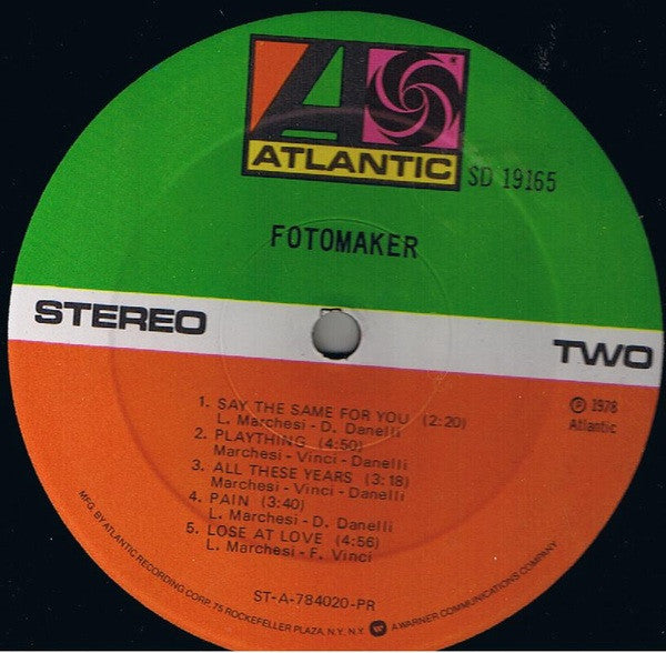 Fotomaker - Fotomaker - LP 4