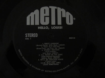 Louis Armstrong - Hello, Louis! - LP 3