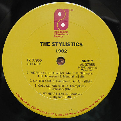 The Stylistics - 1982 - LP 3