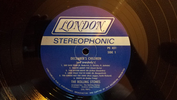 The Rolling Stones - December's Children (And Everybody's) - LP 3