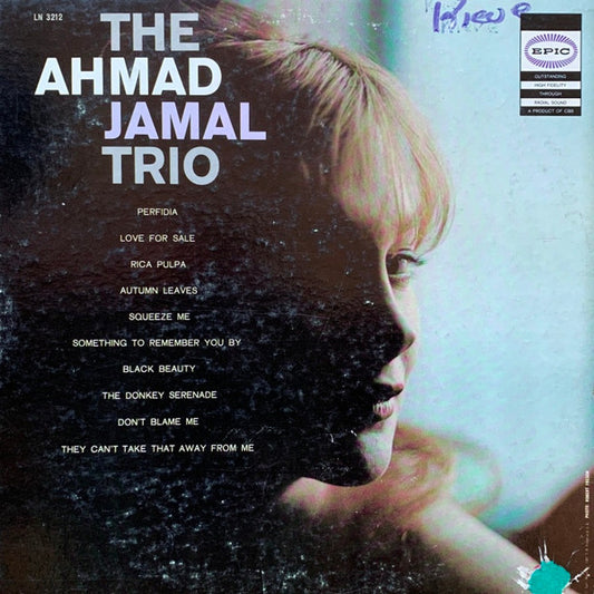 The Ahmad Jamal Trio - The Ahmad Jamal Trio - LP