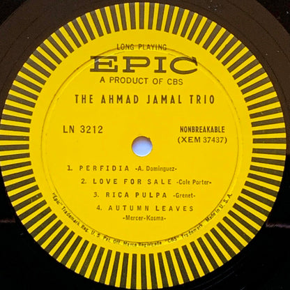 The Ahmad Jamal Trio - The Ahmad Jamal Trio - LP 3