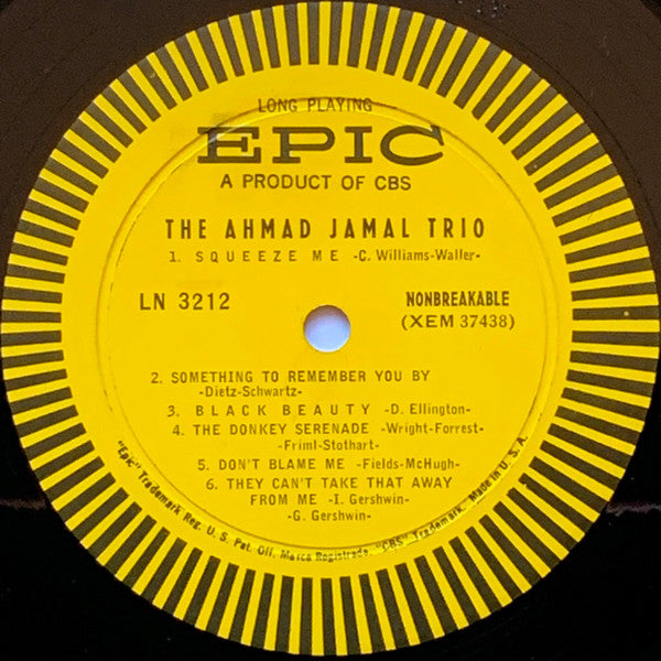 The Ahmad Jamal Trio - The Ahmad Jamal Trio - LP 4