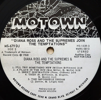 Diana Ross & The Supremes Join The Temptations - Diana Ross & The Supremes Join The Temptations - LP 4