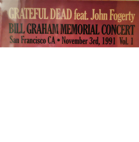 Gratful Dead/John Fogerty - Bill Graham Memorial Concert Vol 1 1991 - LP