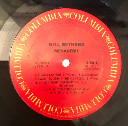 Bill Withers - Menagerie - LP 3