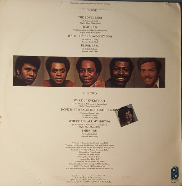 Harold Melvin & The Blue Notes - Collectors' Item - LP 2