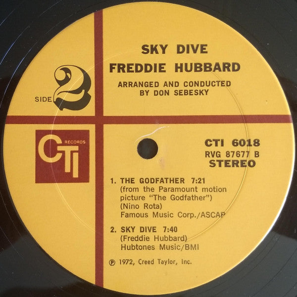 Freddie Hubbard - Sky Dive - LP 5