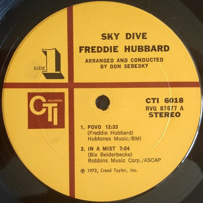 Freddie Hubbard - Sky Dive - LP 4