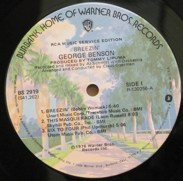 George Benson - Breezin' - LP 3