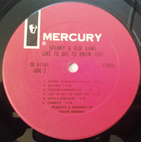 Spanky & Our Gang - Like To Get To Know You - Vinyl, LP, Album 4