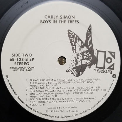 Carly Simon - Boys In The Trees - LP 3