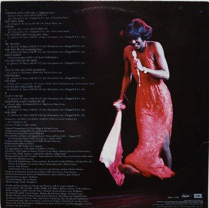 Natalie Cole - Natalie ... Live! - LP 2