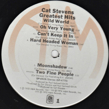 Cat Stevens - Greatest Hits - LP 2