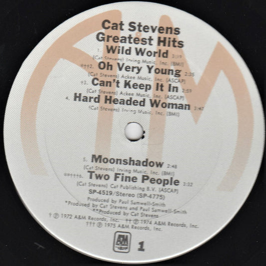 Cat Stevens - Greatest Hits - LP 2