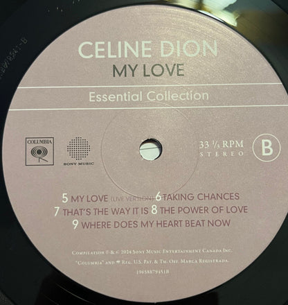 Celine Dion - My Love Essential Collection - LP 4
