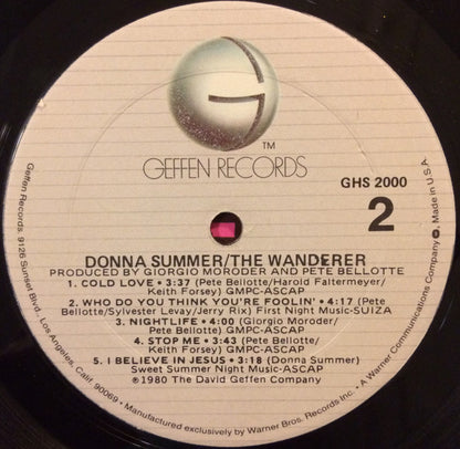 Donna Summer - The Wanderer - Vinyl, LP, Album 4