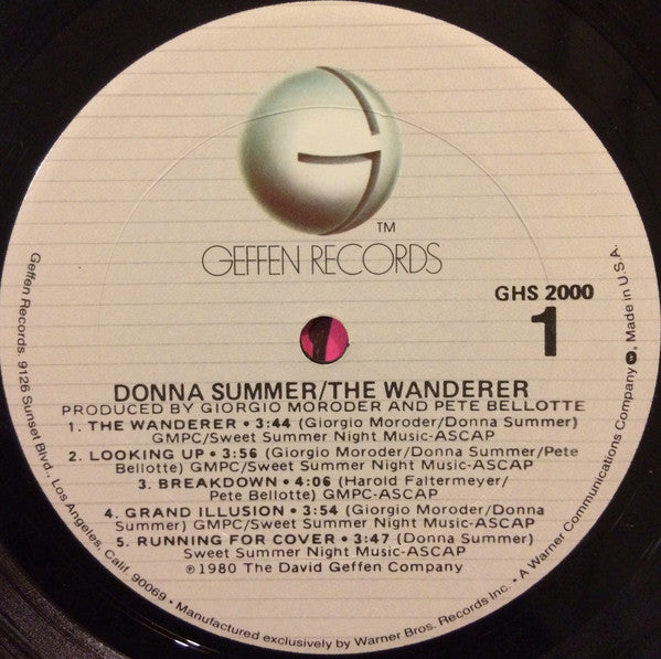 Donna Summer - The Wanderer - Vinyl, LP, Album 3