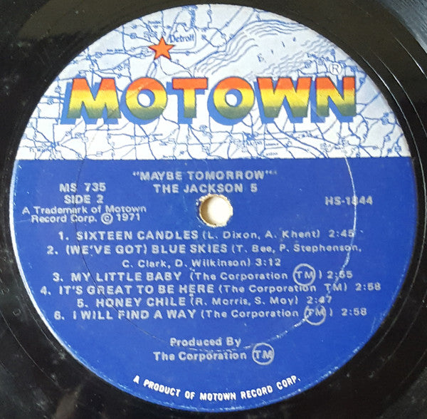 Jackson 5ive - Maybe Tomorrow - LP 5