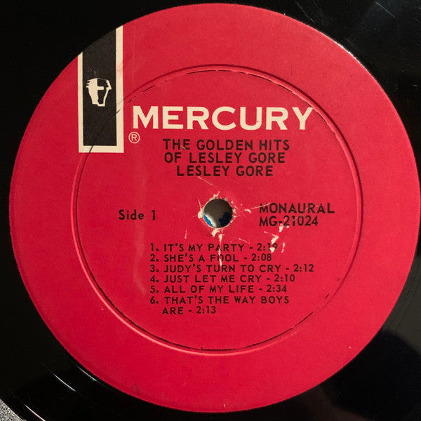 Lesley Gore - The Golden Hits Of Lesley Gore - LP 3