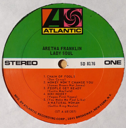 Aretha Franklin - Lady Soul - LP 3